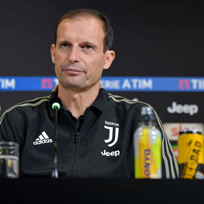 Allegri demands consistency as Juve travel to Lazio