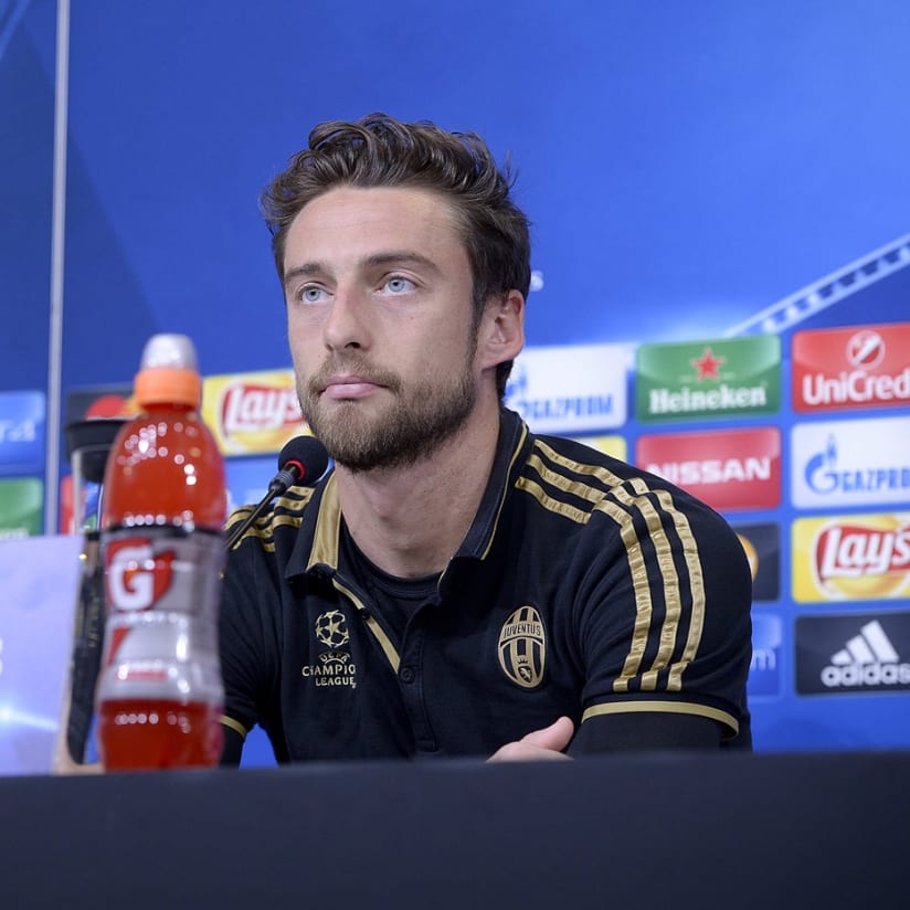 Claudio Marchisio's Champions League conference