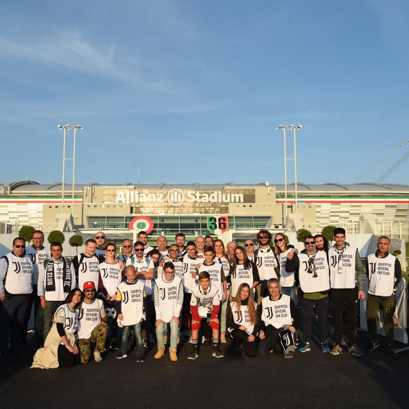 Juventus - Bologna, Walk About Official Fan Club