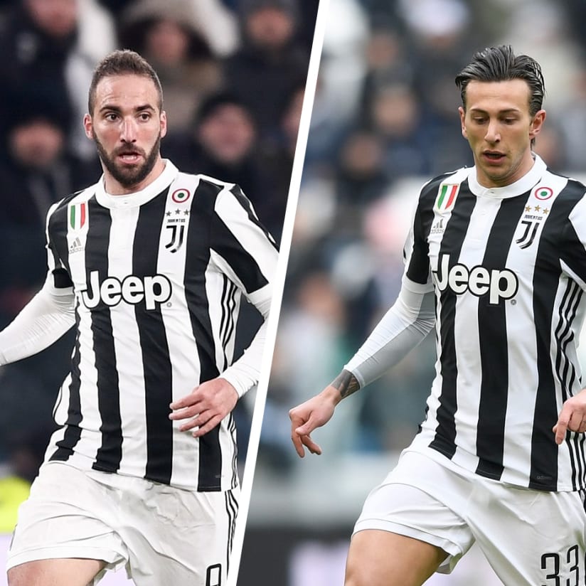 Kabar medis terkini dari Higuain dan Bernardeschi.