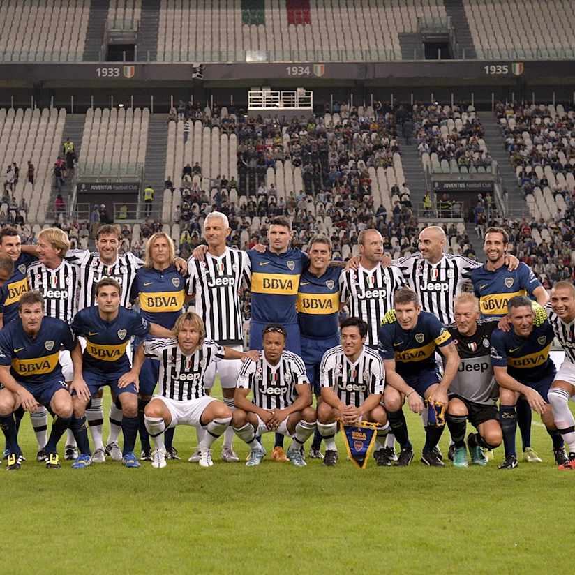 Juve and Boca roll back the years in UNESCO Cup