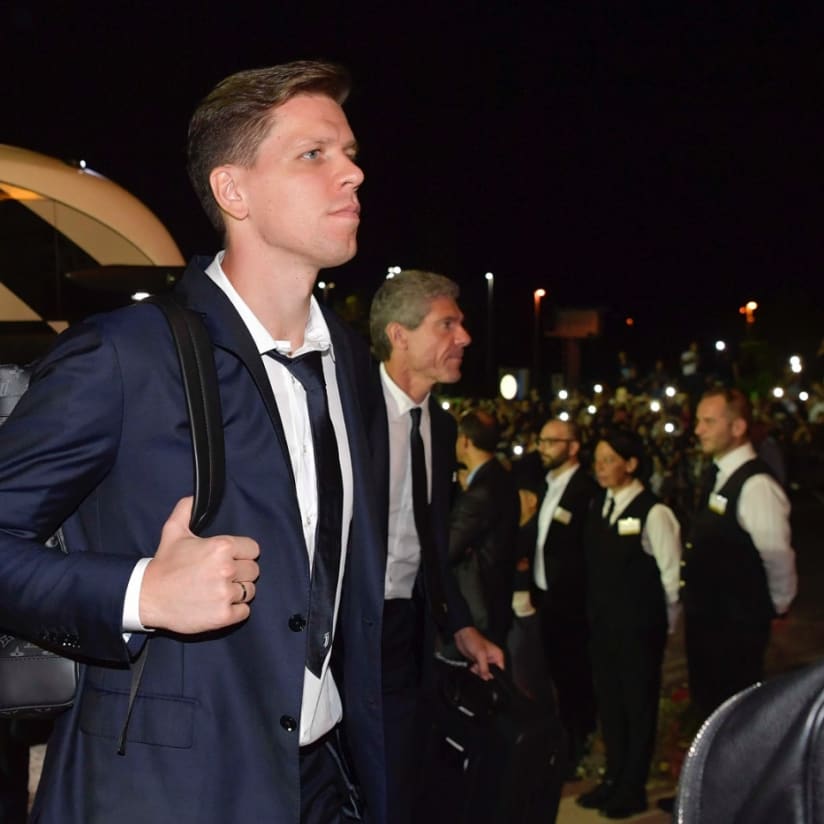 What a welcome for the Bianconeri!
