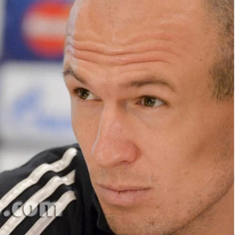 La conferenza stampa di Robben e Neuer