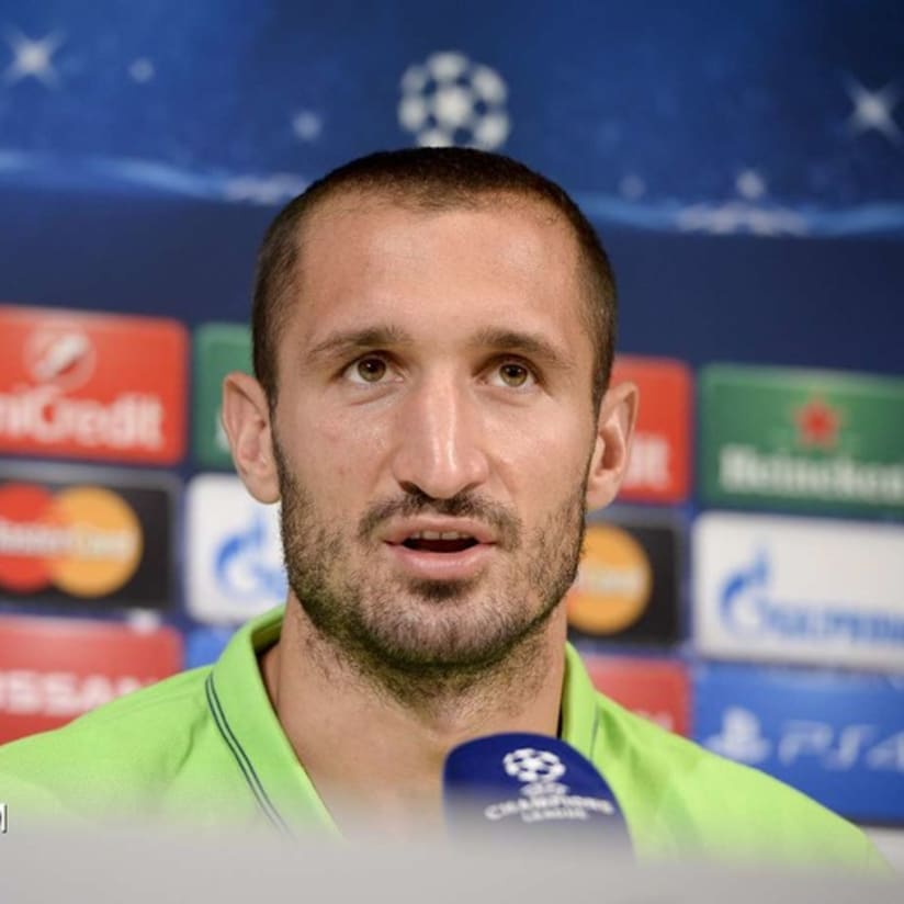 Chiellini in conferenza stampa