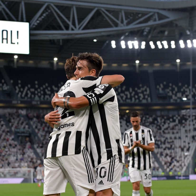 Juve put three past Atalanta as fans return to Allianz Stadium