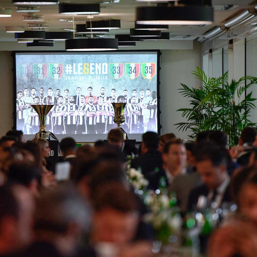 #LE6END: celebratory dinner at Juventus Stadium