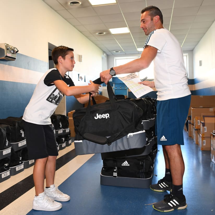 Gli Under 12 al lavoro a Vinovo