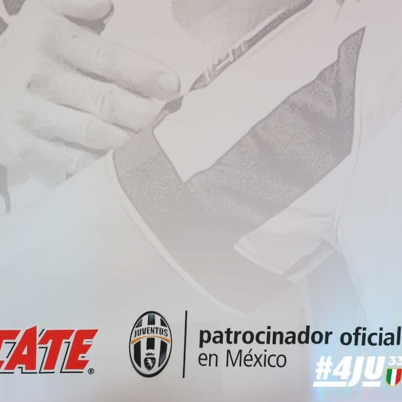 Tecate and Juventus, press conference