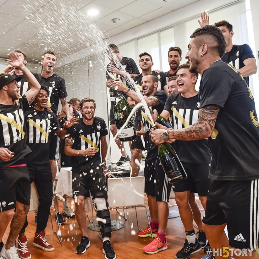 #Hi5tory and party time in Vinovo!