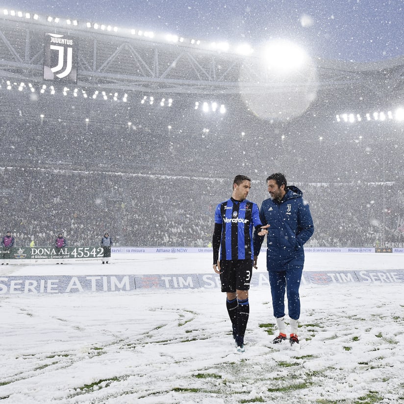 Juventus-Atalanta under the snow, or not, in 2018