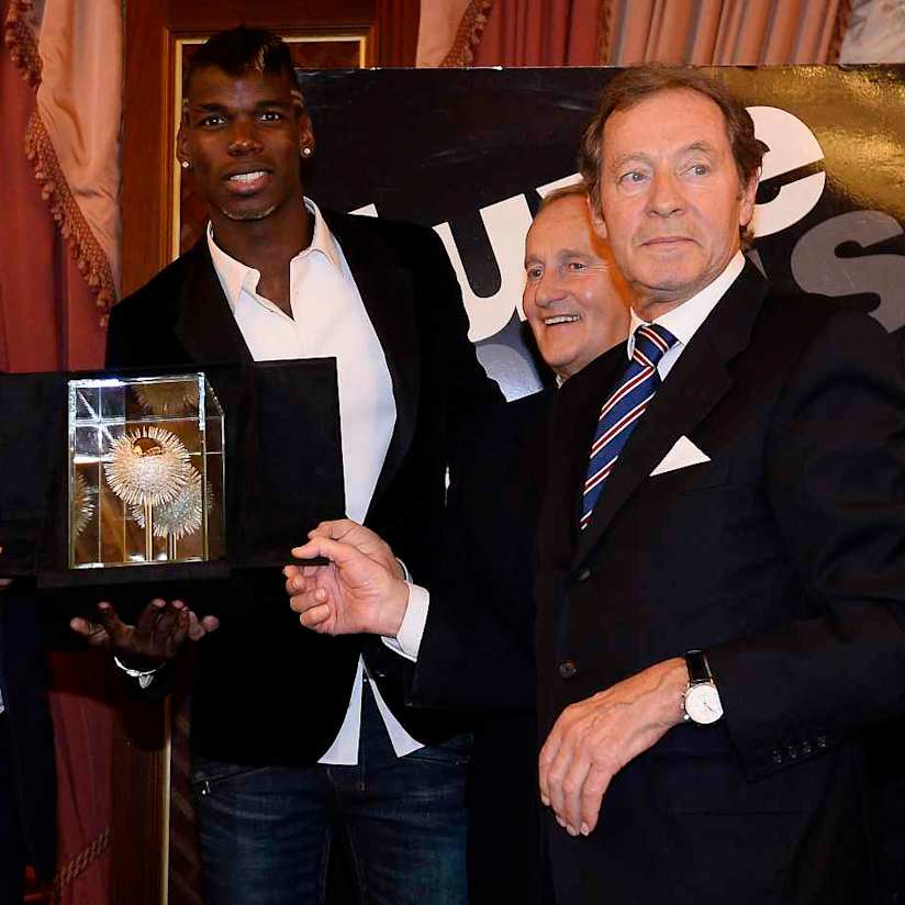 Pogba riceve la Castagna d’Oro