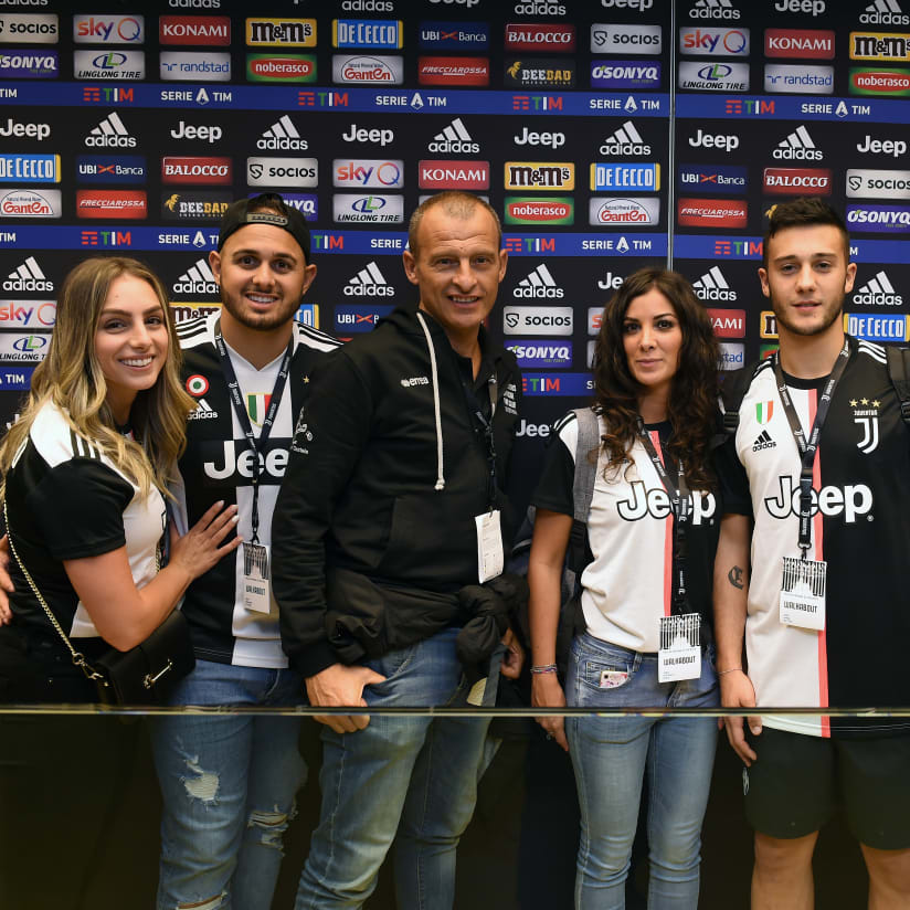 Juventus - Hellas Verona, walk about Official Fan Club