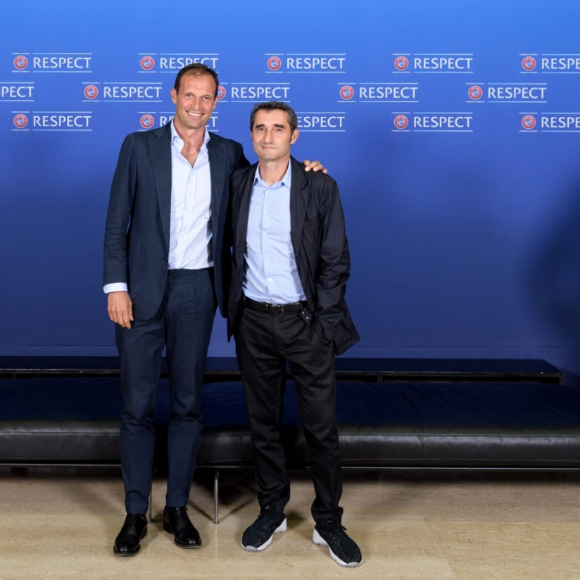 Mister Allegri al Forum UEFA di Nyon