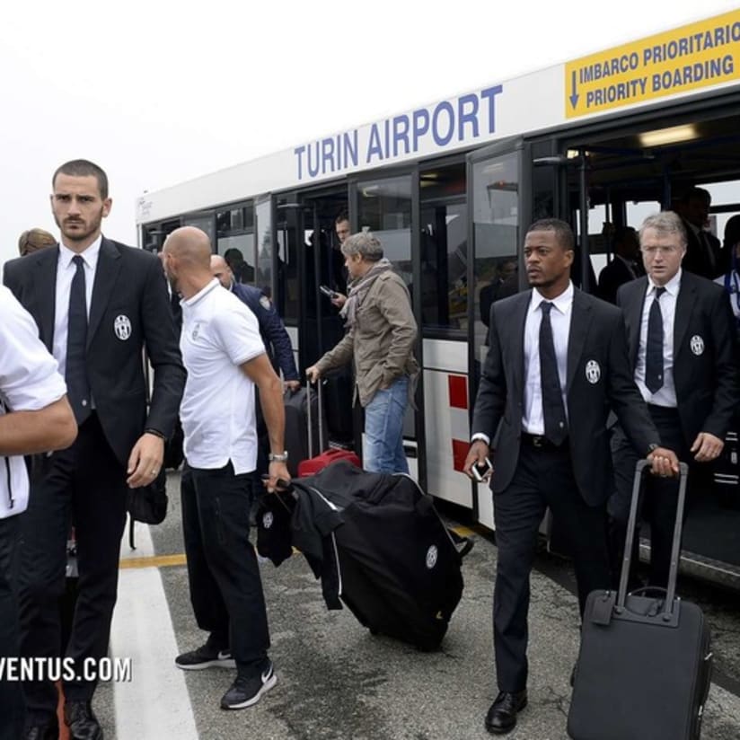 La Juventus è sbarcata a Madrid