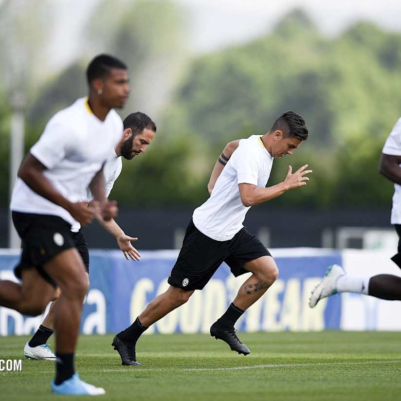 LIVE training from Juventus Stadium