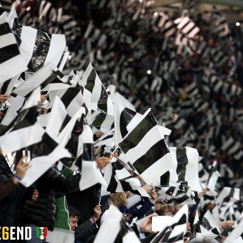 Six years of Juventus Stadium tifo