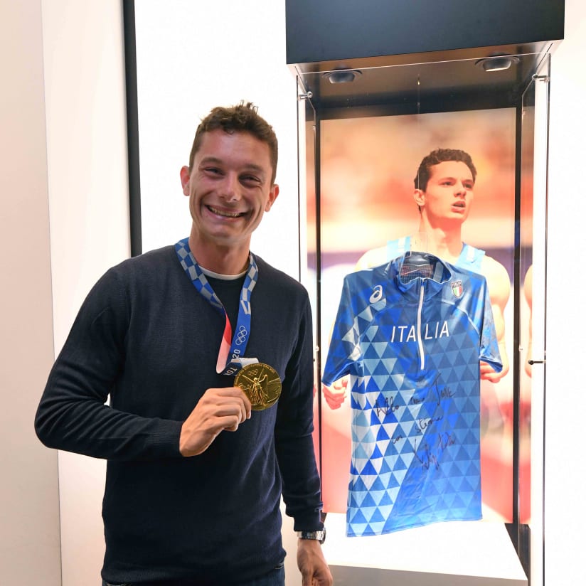 Juventus Museum hosts Olympic Champion 