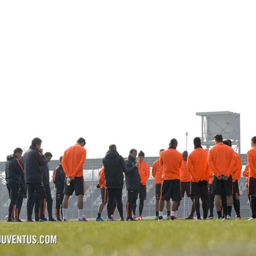 L'allenamento del 12 febbraio 2015 - The countdown to #CesenaJuve continues