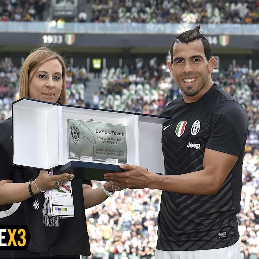 E' Manuela a premiare Tevez come MVP dell'anno