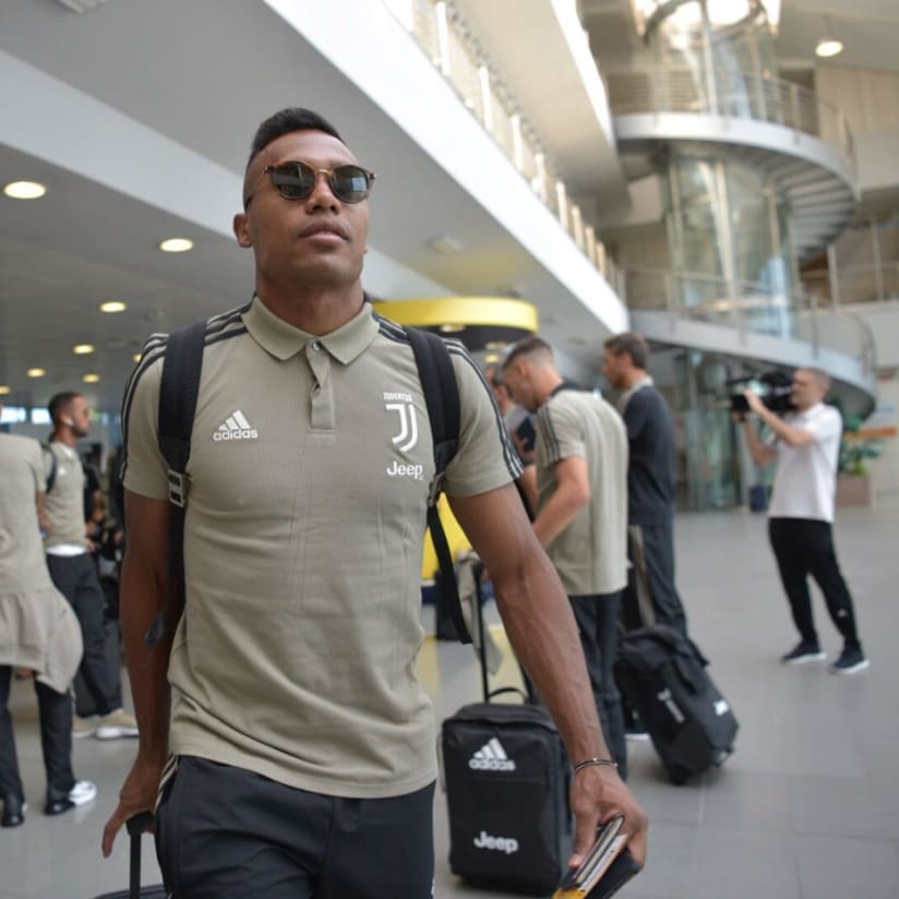 Bianconeri depart for the USA