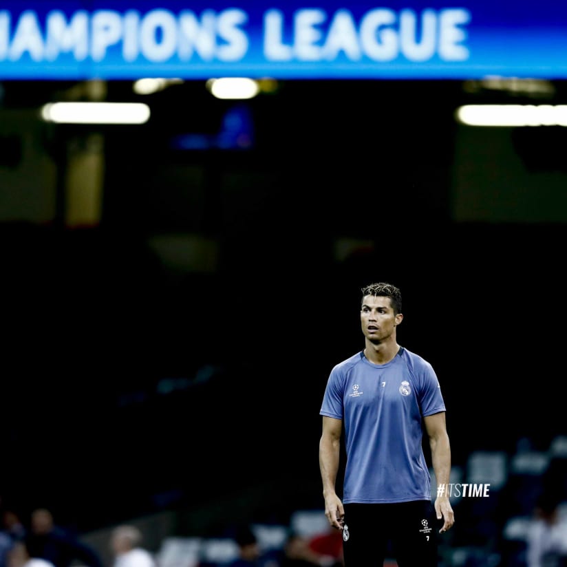 Il Real Madrid si allena nello Stadio della Finale