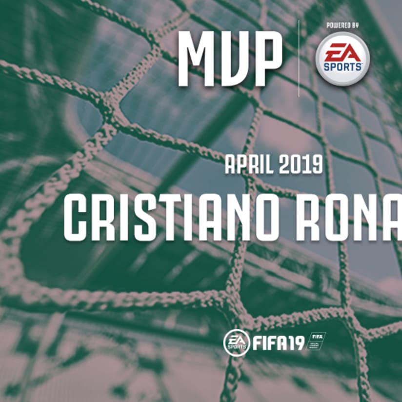 MVP: April belongs to Ronaldo