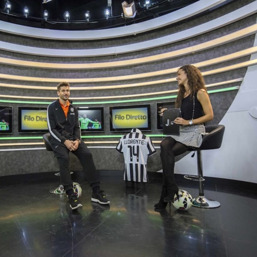 Llorente ospite di Laura Barriales a Filo Diretto, JTv