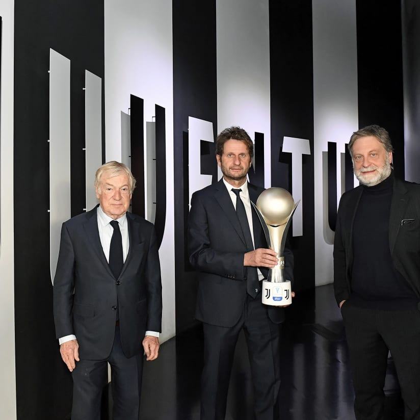 Gallery | Montemurro & Braghin deliver Super Cup to Juventus Museum 