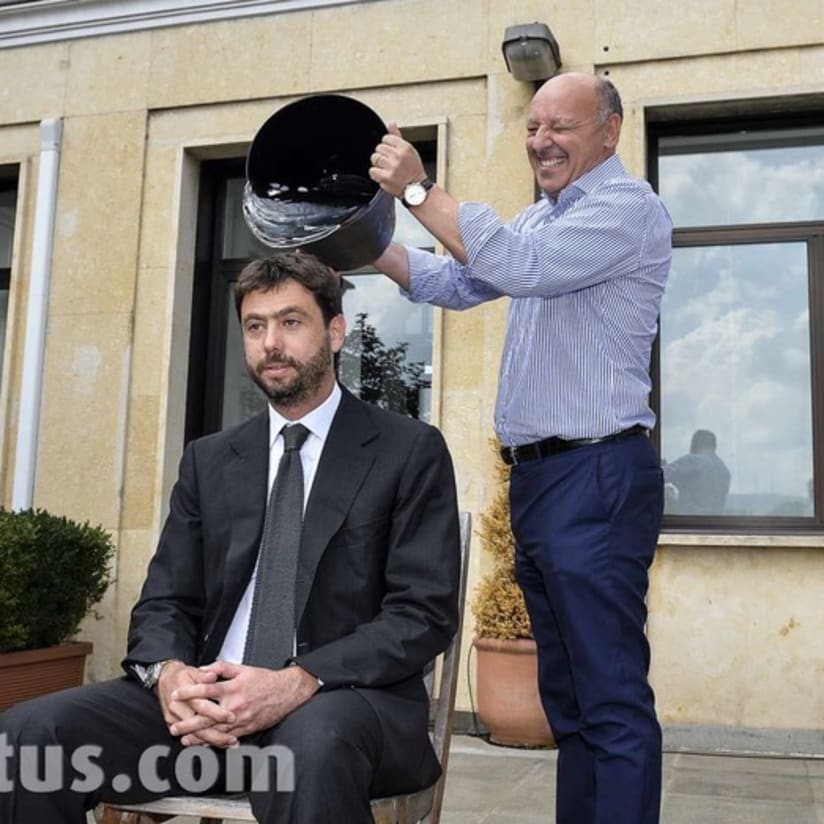 Agnelli's #IceBucketChallenge, frame by frame