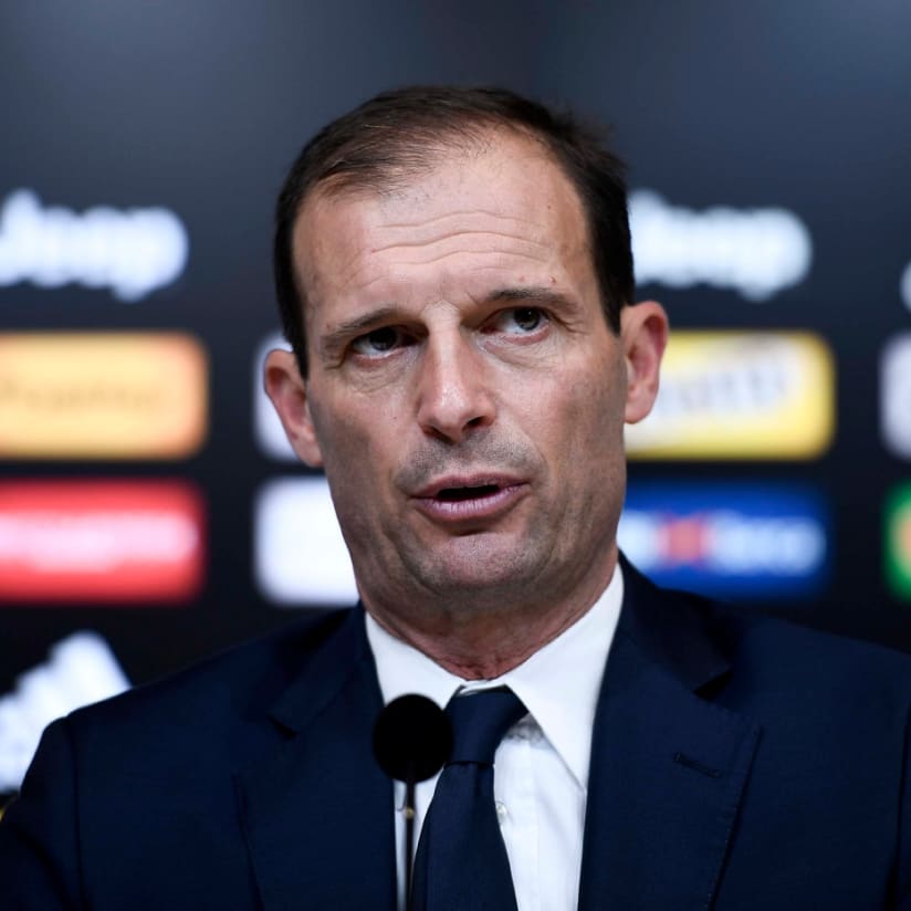 Allegri: “Kami harus bermain dengan amarah”