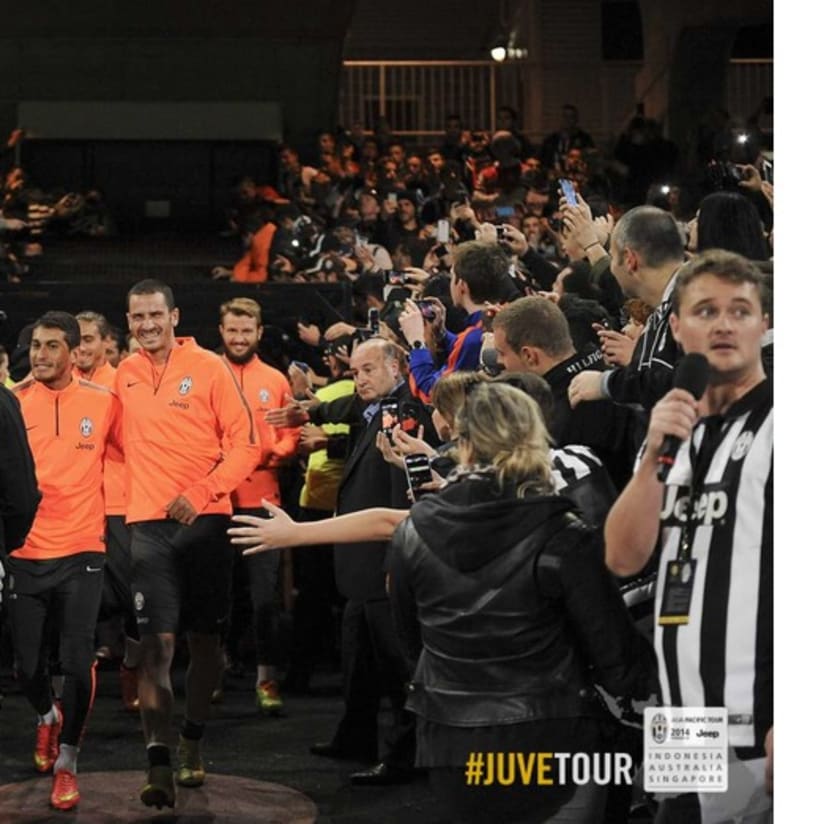 #JuveTour - L'allenamento aperto ai tifosi di Sydney - Sydney open training session