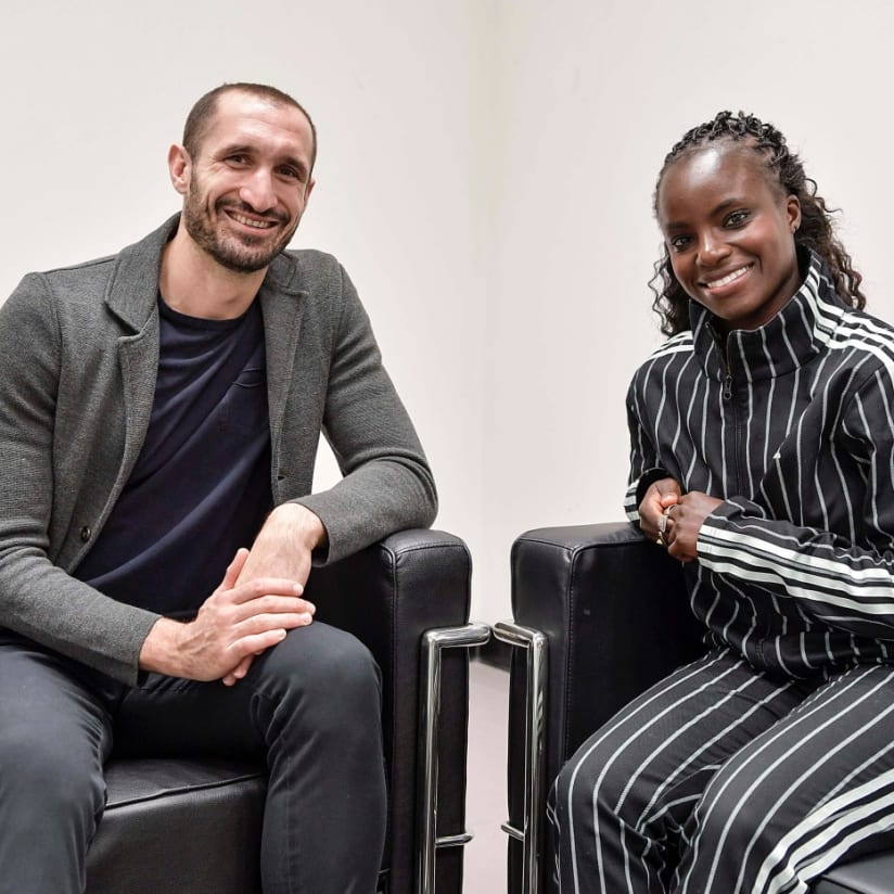 Chiellini e Aluko, bianconeri in “Common Goal”