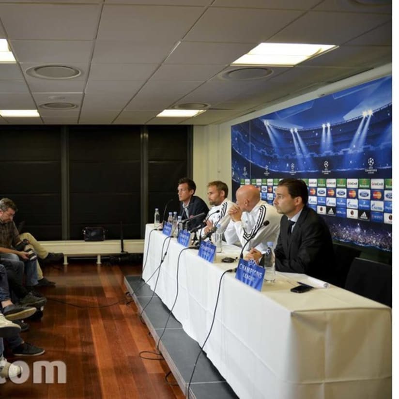 Solbakken e Mellberg in conferenza stampa - Solbakken and Mellberg's press conference