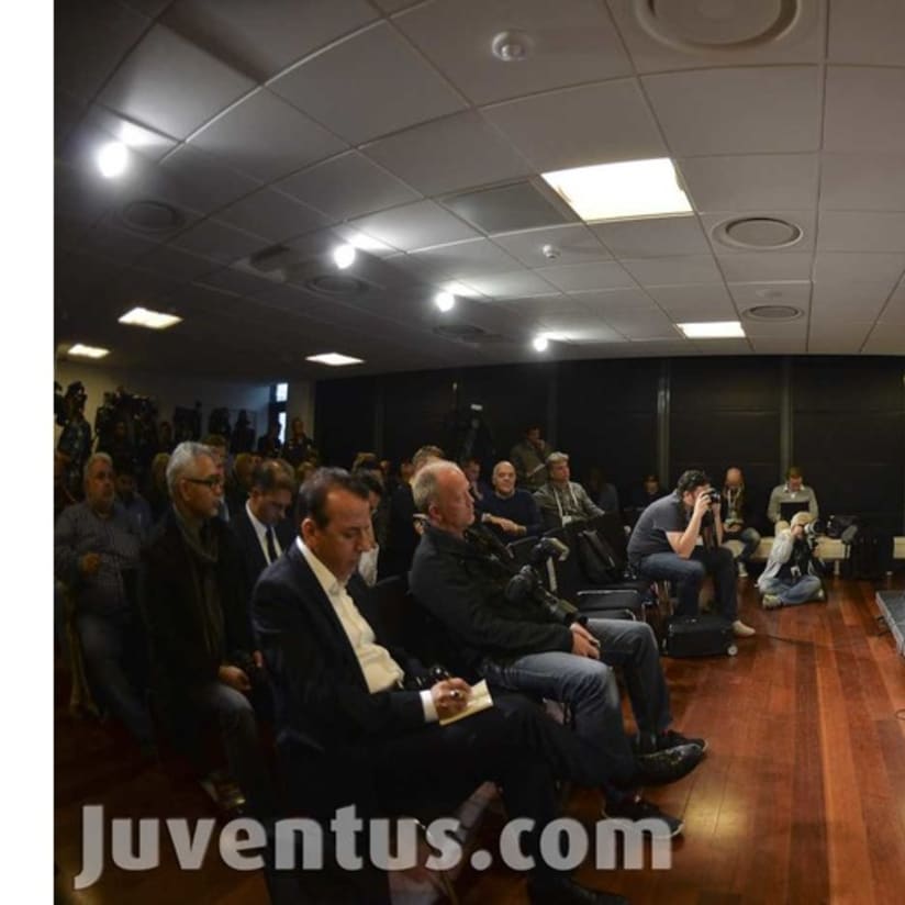 La conferenza di Conte al Parken Stadium - Conte's press conference at Parken Stadium