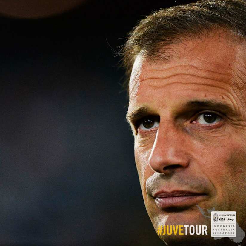 Allegri satisfied with Juve showing