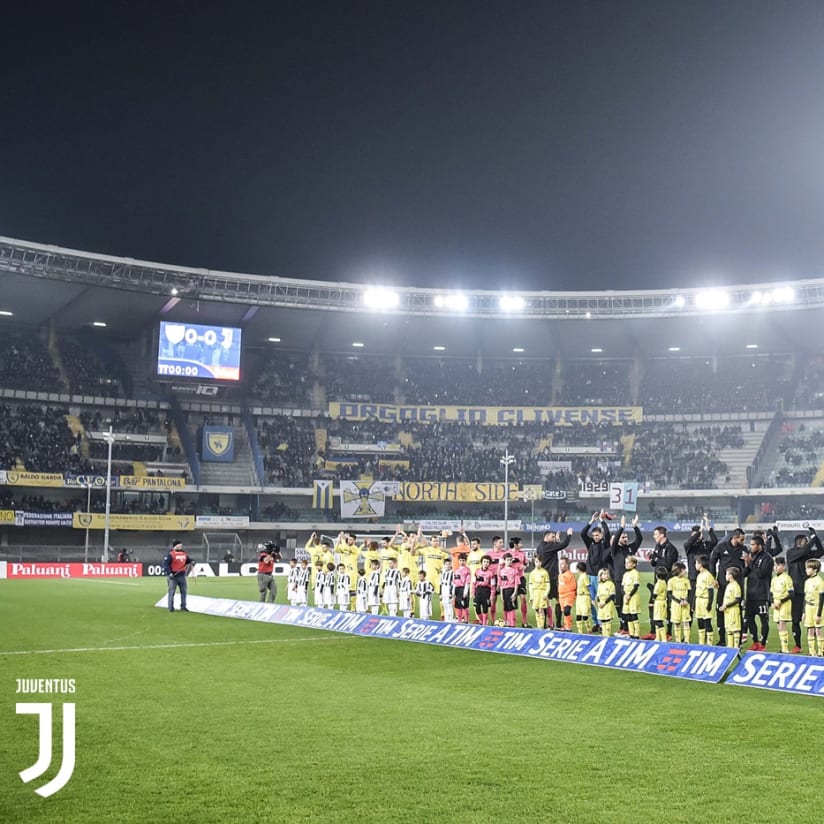 The best photos from Chievo Verona-Juventus