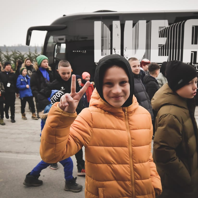 The Ukrainian refugees journey to Italy