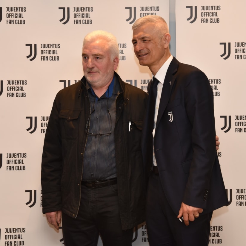 Fabrizio Ravanelli meets fans from the Official Fan Club France