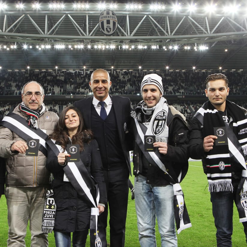 Gli ambasciatori della Juventus Nation ricevono il loro passaporto allo Stadium