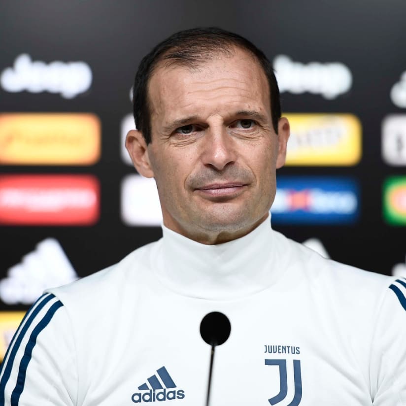 Allegri: “Roma’s quality will provide a tough challenge”