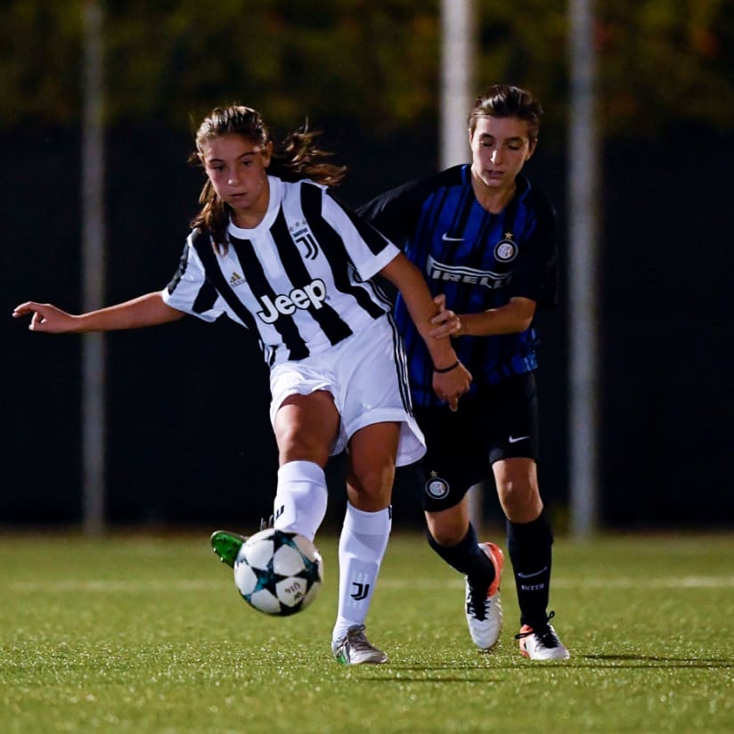 Under14 Femminile: amichevole Juventus-FC Internazionale Milano