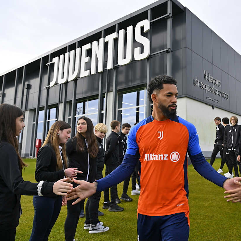 GALLERY | Special morning for Juve Academy youngsters