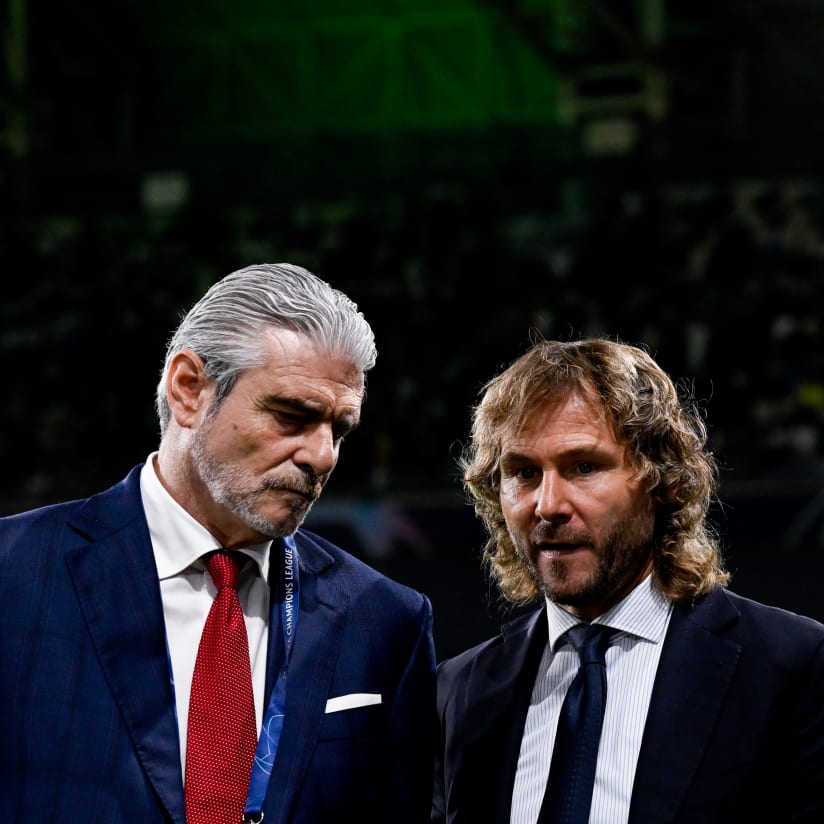 Thanks, Pavel Nedved and Maurizio Arrivabene