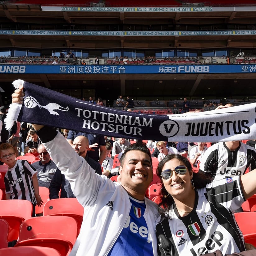 The best photos from Tottenham-Juventus