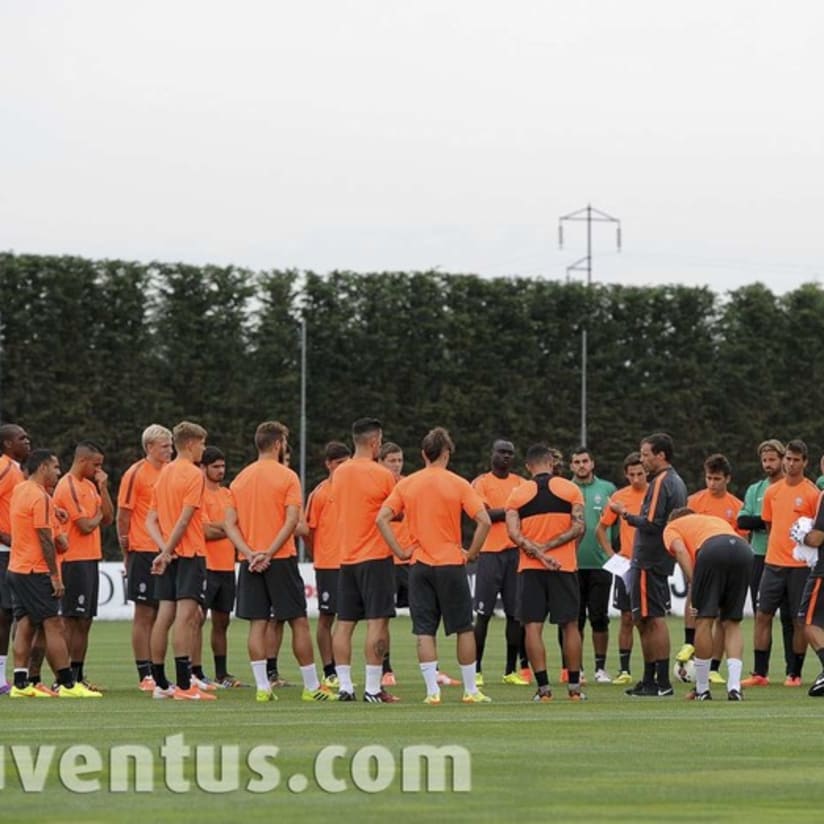22 July, afternoon training