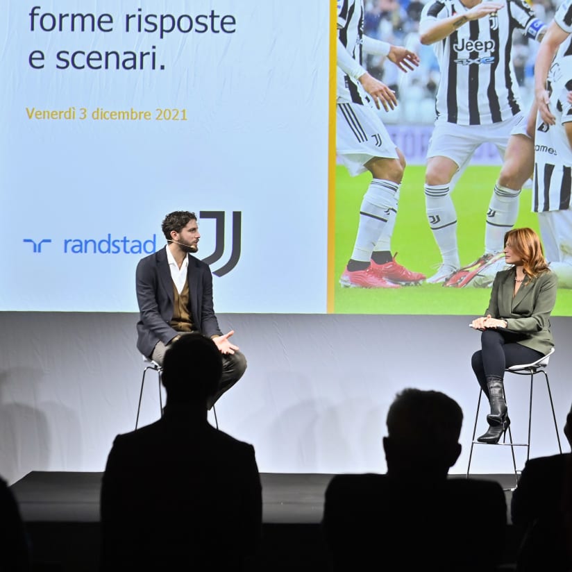 An evening at the Allianz Stadium with Randstad and Locatelli