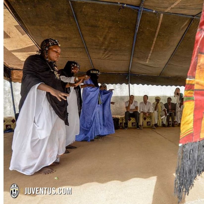 Trezeguet and UNESCO visit the TEMEDT center in Mali