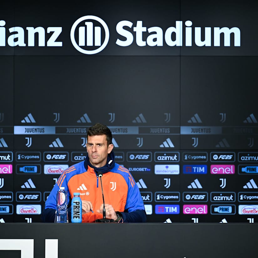 Orario conferenza stampa Thiago Motta alla vigilia di Juventus-Milan