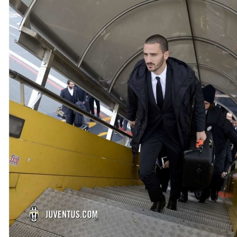 #UCL, l'arrivo della Juve a Malmoe - Juve arrive in Malmo