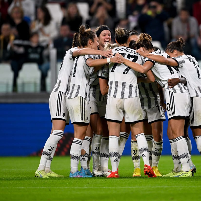 Juve Women hold European champions Lyon at the Allianz Stadium